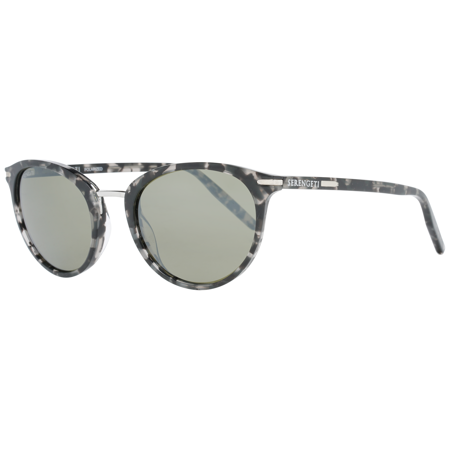 Serengeti Sunglasses 8847 Elyna 54 Shiny Black Tortoise Grey
