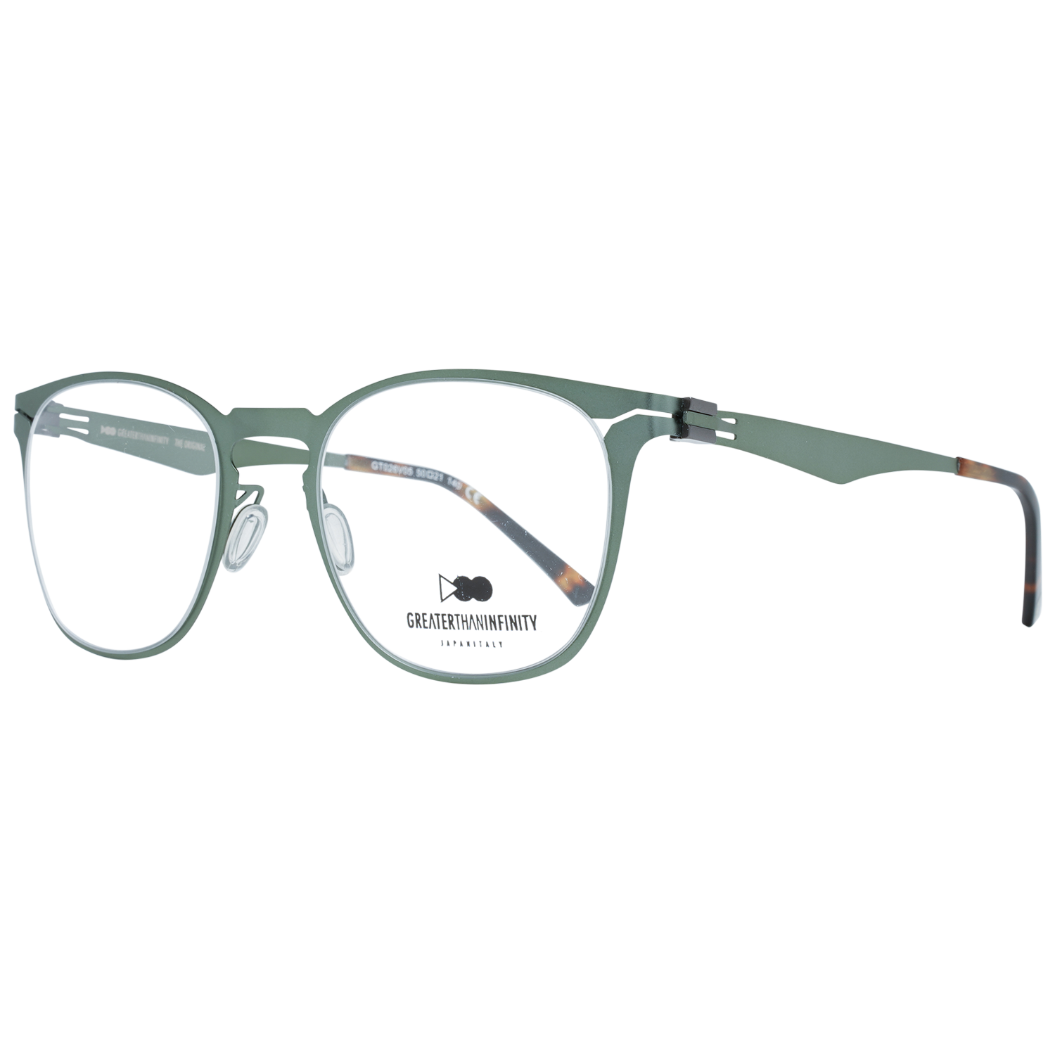 Greater Than Infinity Optical Frame GT026 V05 50 Olive