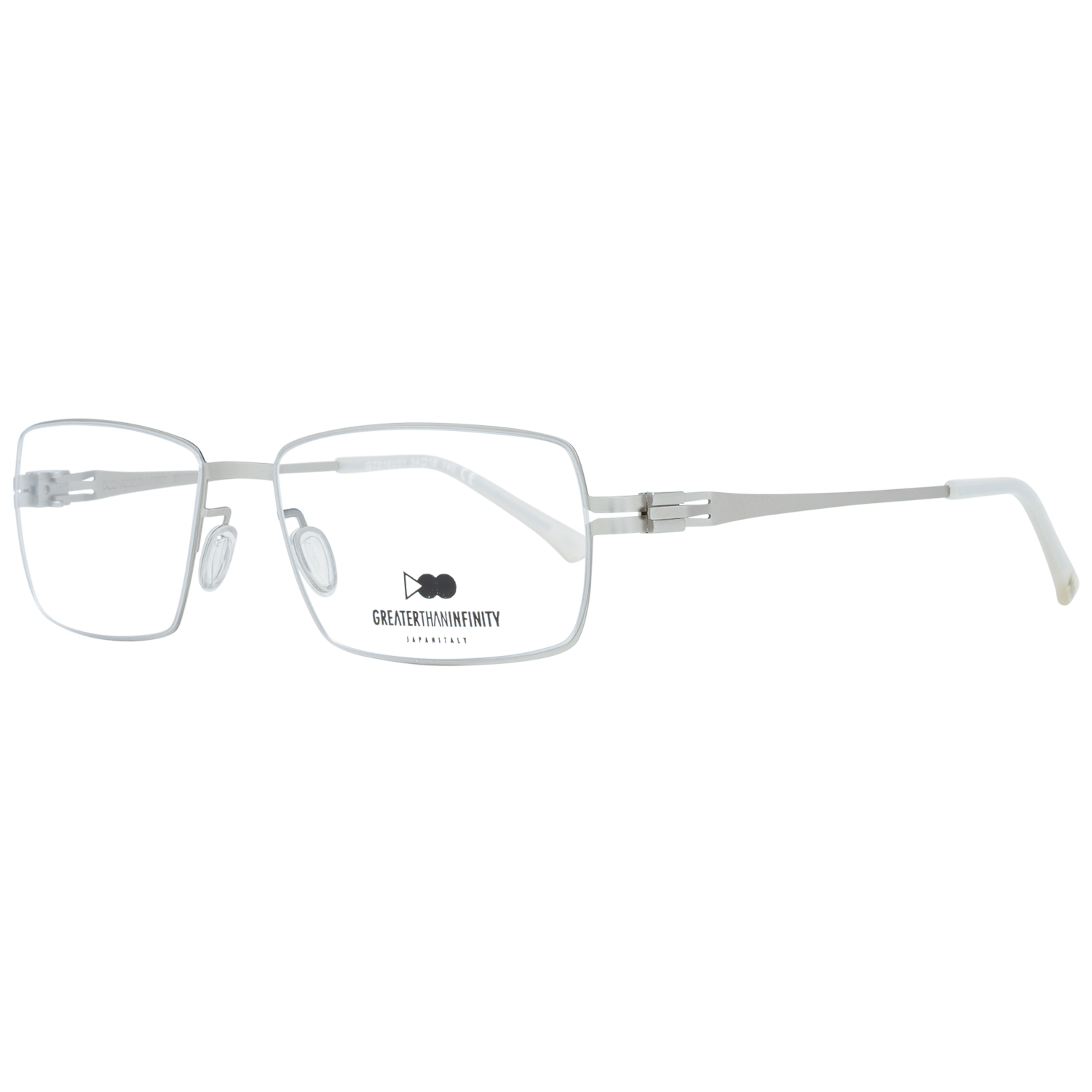 Greater Than Infinity Optical Frame GT016 V01 54 Silver
