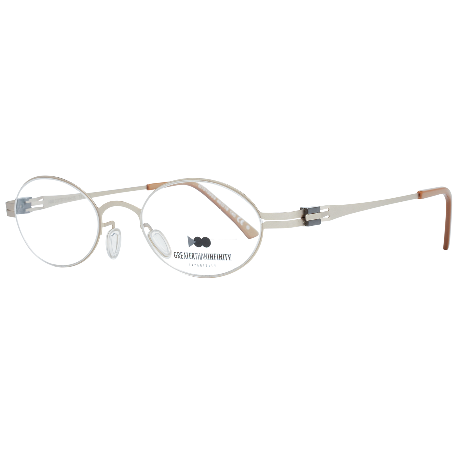 Greater Than Infinity Optical Frame GT015 V03 46 Gold