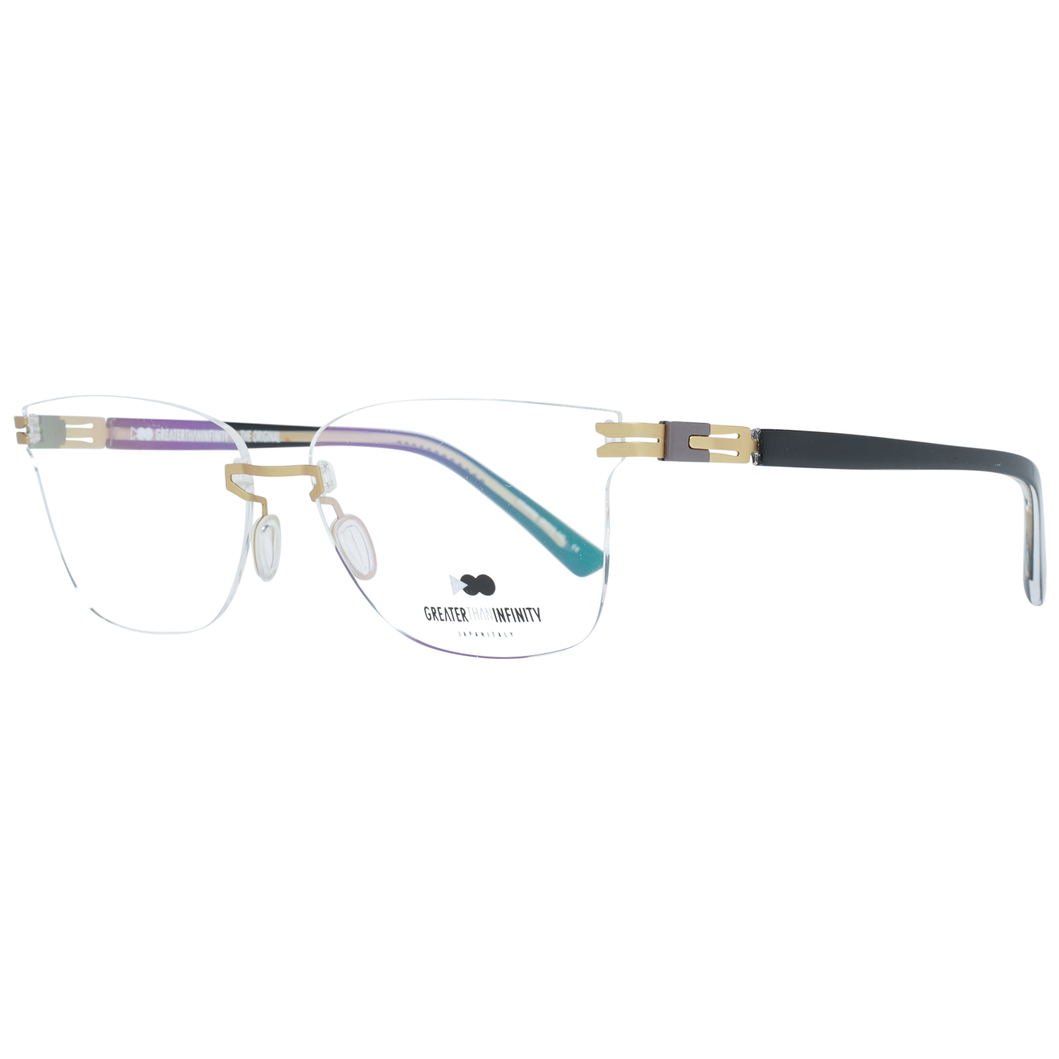 Greater Than Infinity Optical Frame GT048 V04 60 Gold