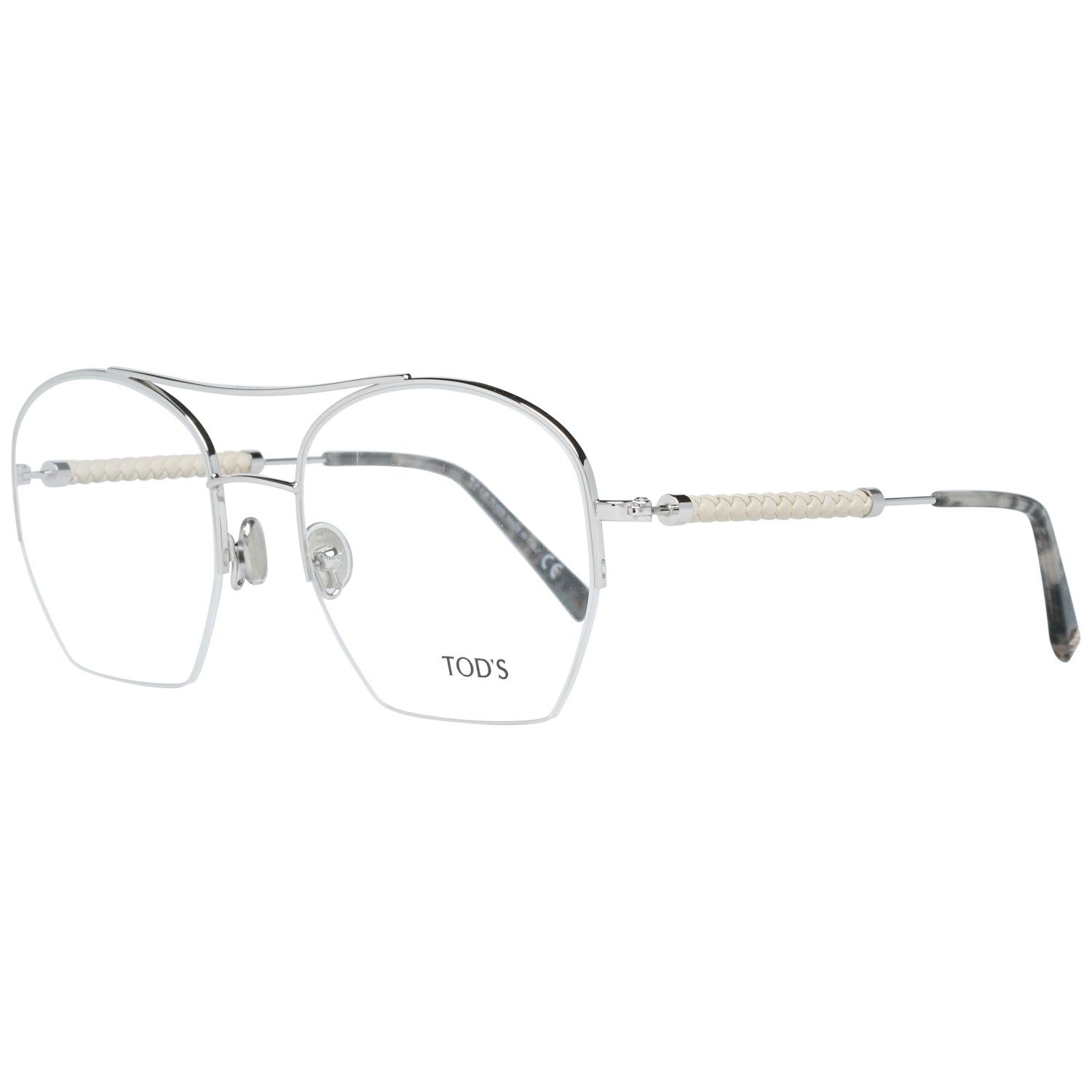 Tods Optical Frame TO5212 018 54 Silver