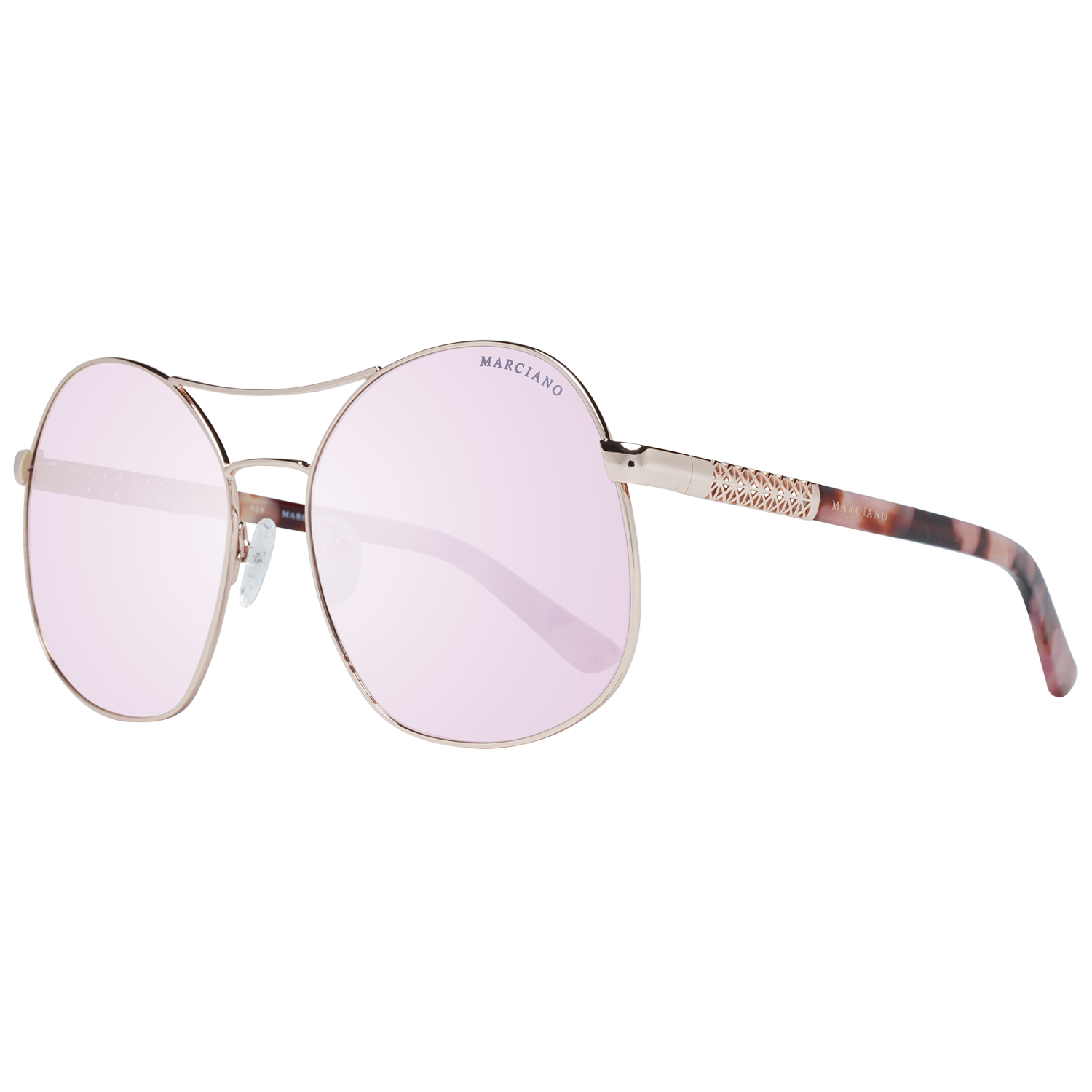 Guess By Marciano Sunglasses GM0807 28C 62 Rose Gold